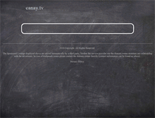 Tablet Screenshot of canay.tv